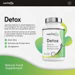 Detox adelgazante potente. Detox depurativo aloe vera cápsulas | Elimina toxinas, pierde volumen, limpieza colon. Mejora la digestión