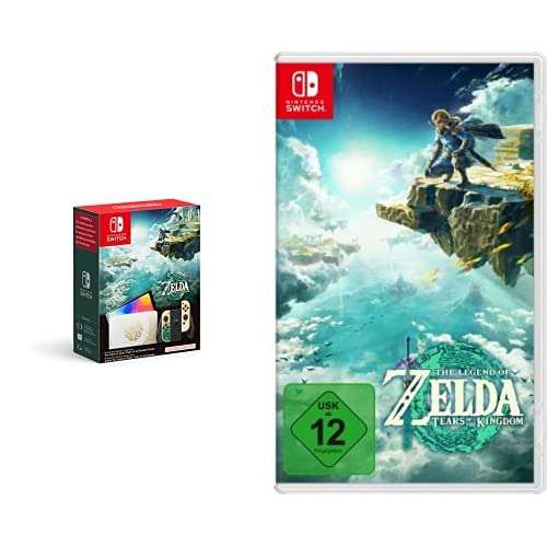 Nintendo Switch OLED Legend of Zelda: Tears of Kingdom Edition + The Legend of Zelda: Tears of the Kingdom Switch (Prime Alemania)