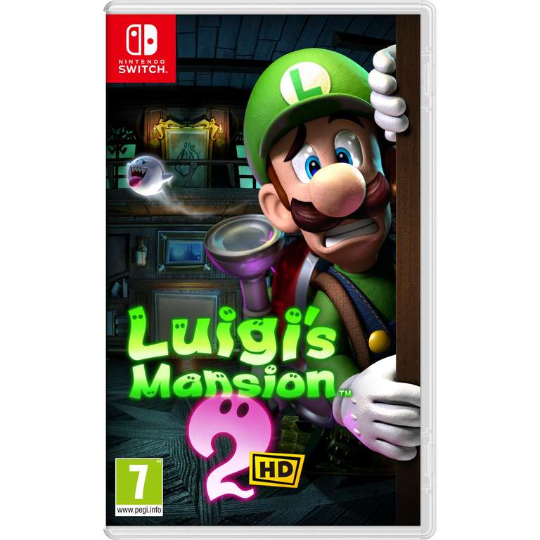 Luigi Mansion 2 HD - preventa (34 euros con cupón de bienvenida)