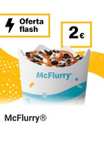 Oferta Flash - McFlurry por 2€