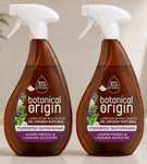 2 X Botanical Origins Limpiador multiusos ecológico, Fragancia Jazmín Fresco y Lavanda Silvestre - 500 ml (2,50€/unidad)
