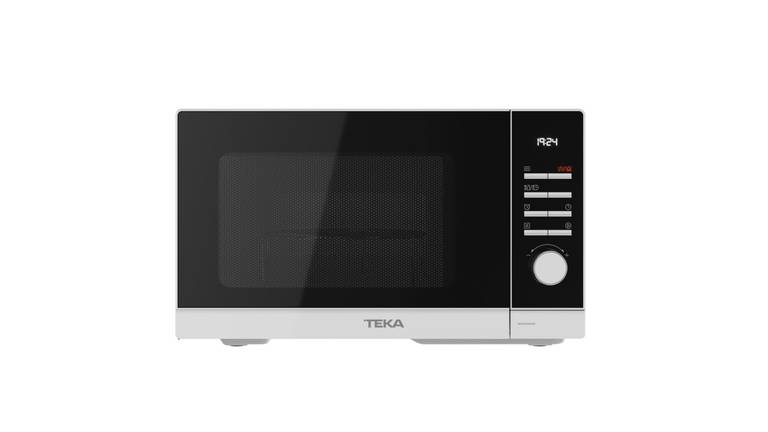 Teka MWE FS25 G WH- Microondas de Libre Instalación con Grill, Capacidad 25 L, 5 Niveles de Potencia,Salida 900 W, Microondas con Grill 25 L
