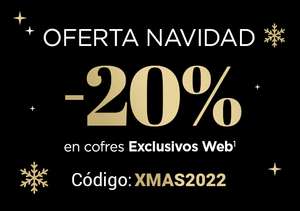 - 20% Cofres WONDERBOX, cupón XMAS2022
