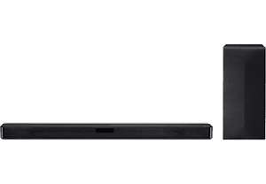 LG SN4R, Barra de sonido - Bluetooth, Inalámbrico, 420W, DTS Virtual:X, Subwoofer, 4.1, HDMI, USB, Negro