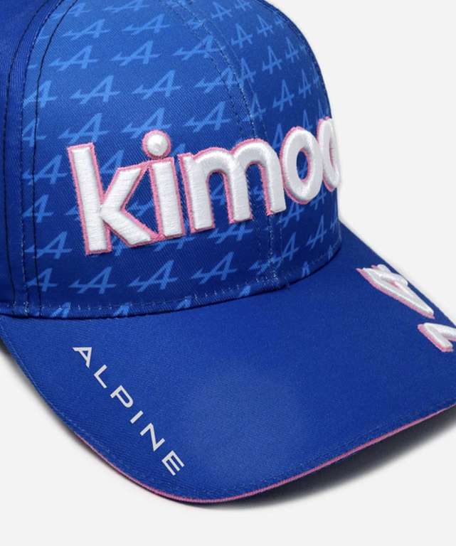 KIMOA Gorra Alpine 2022_T Edición Especial Fernando Alonso (mas en descripción)
