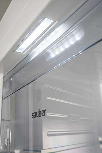 Sauber - Congelador vertical SERIE 5-186B Tecnología NOFROST - E - Alto: 186cm - BLANCO [Clase de eficiencia energética E]