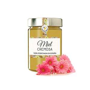 Apiterapia - Miel Pura de Flores en crema - 100% Origen España - 450 g