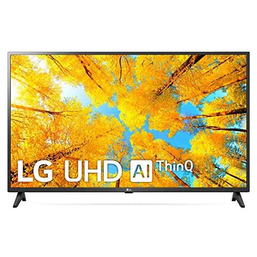 LG Televisor 43UQ75006LF - Smart TV webOS22 43 pulgadas (108 cm) 4K UHD