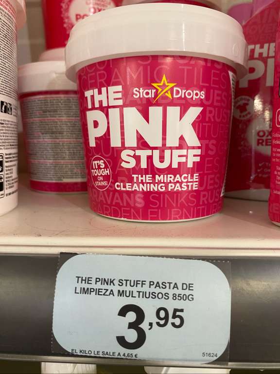 Pasta limpiadora “The Pink Stuff” en PrimaPrix