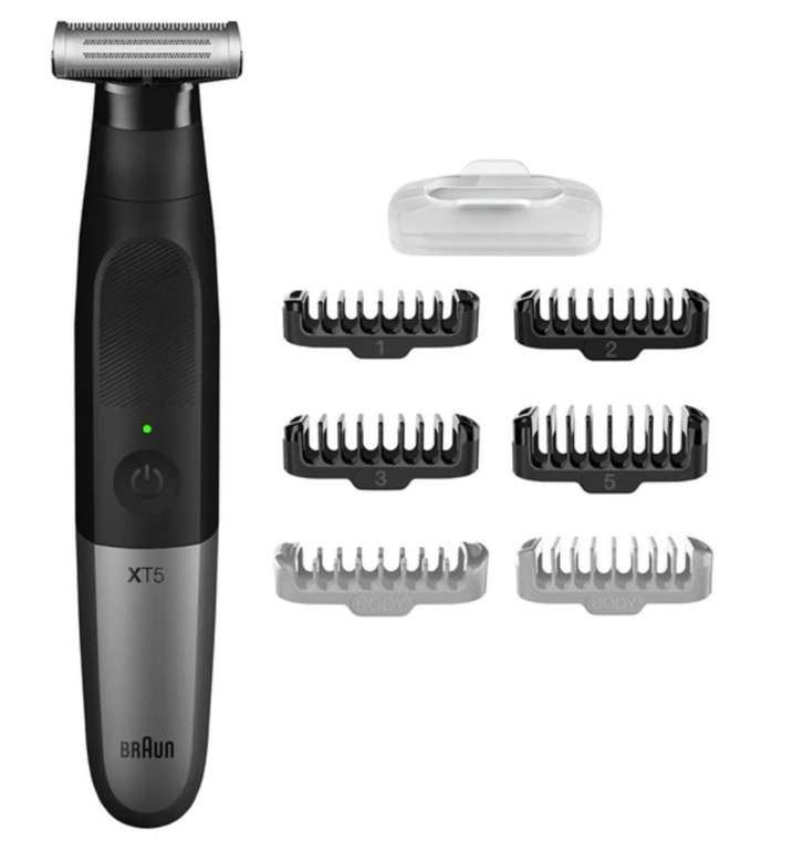 Braun Recortadora de barba Series XT5 con Kit de depilación corporal (Tb Amazon)
