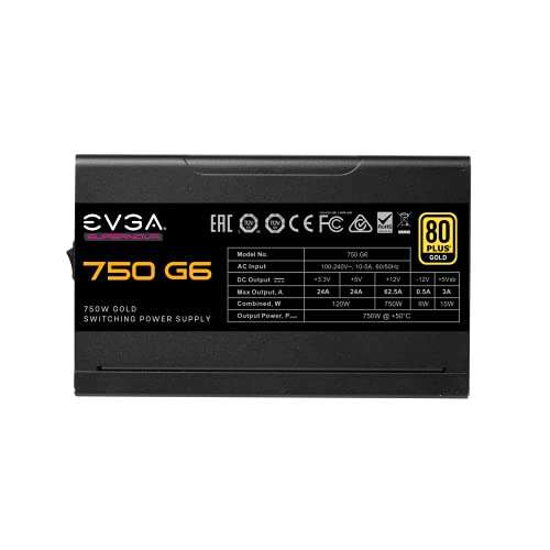 EVGA SuperNOVA 750 G6 80 Plus Gold 750W