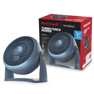 Honeywell Ventilador Potente TurboForce, Refrigeración de Funcionamiento Silencioso, Inclinación Variable de 90°, 3 Ajustes de Velocidad.