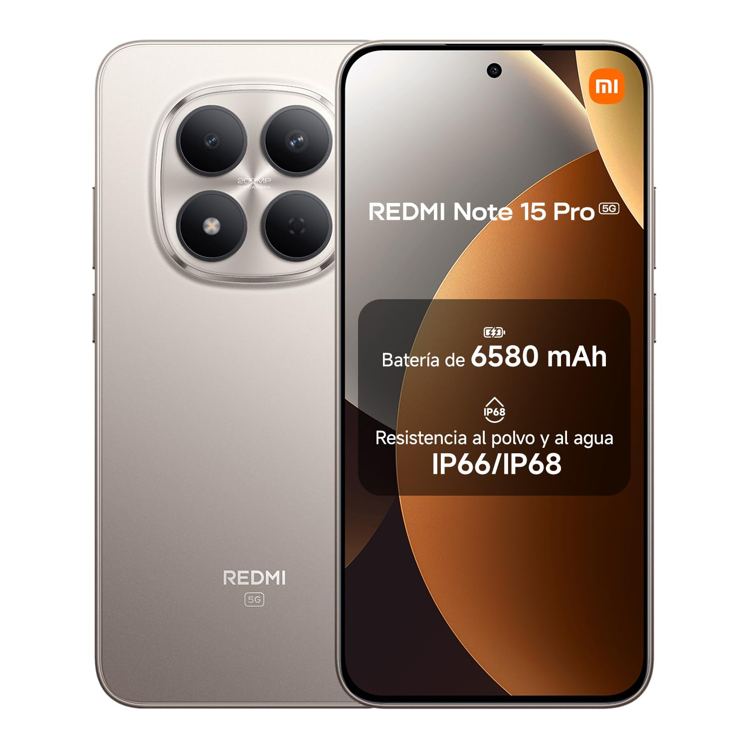 XIAOMI REDMI Note 15 Pro 5G - Smartphone de 12+512GB