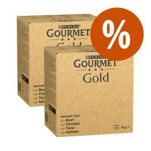 Purina Gourmet Gold 192 x 85 g wet food with a 30% discount!