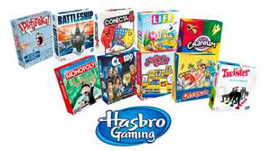 10 juegos de HASBRO a 4,95 € cada uno en Bibliostock.