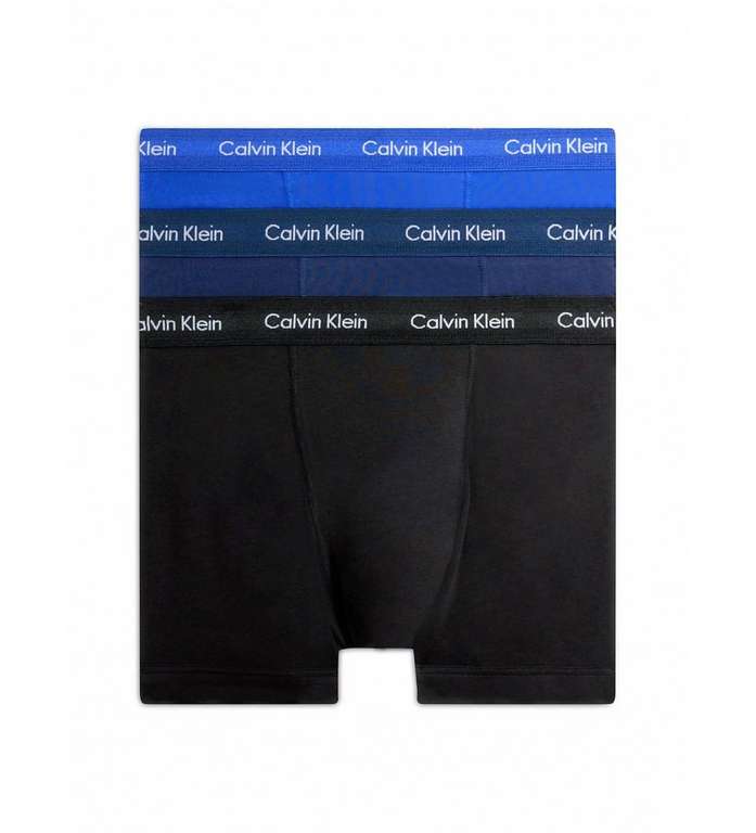 Pack 3 bóxer triple color Calvin Klein (Tallas S y L)