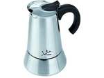 Cafetera tradicional de acero inoxidable Jata Hogar CAX1 | 4 tazas | Envío gratis