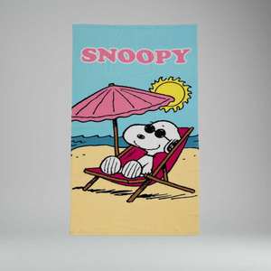 Toalla de playa Snoopy