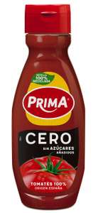 Ketchup Prima Cero sin azúcares añadidos. ( OJO el de 510g.)(con el reembolso de 1,25€ se queda en 2,13€)