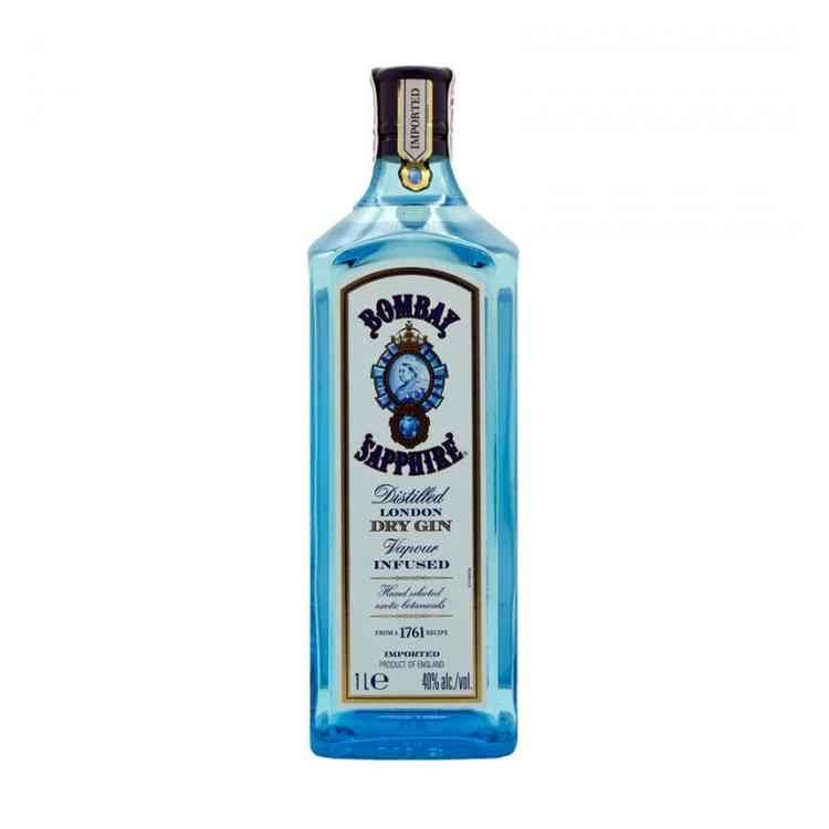 Ginebra Bombay Sapphire Premium London Dry Gin, 1 L - 43%