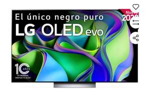 TV LG OLED evo 4K de 77'' C3, Procesador Máxima Potencia, Dolby Vision / Dolby ATMOS + 300€ Reembolso solo 2159€!