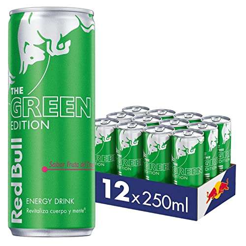 Red Bull Bebida Energética, Fruta Del Dragon 24 latas (2º unidad 50%)