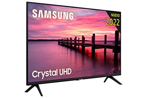 Samsung Crystal UHD 2022 55AU7095 - Smart TV de 55", 4K UHD, HDR 10, Procesador Crystal 4K, Q-Symphony.