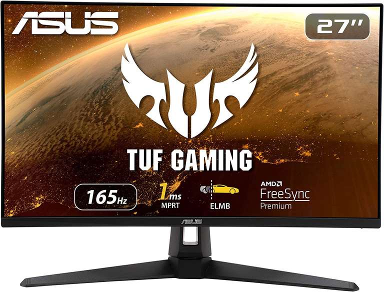 Asus TUF Gaming VG279Q1A 27" IPS FullHD 165Hz FreeSync Premium (también Mediamarkt)