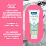 Durex Naturals Lubricante a Base de Agua, 100% Natural – Pack 2x100 ml + Extra Sensitivo Lubricante a Base de Agua, Aloe Vera, 1x100 ml