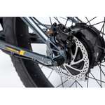 Momabikes - Bicicleta Eléctrica E-Bike FAT 26 PRO - 250W - gris y negro