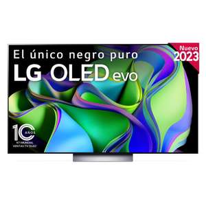 TV OLED 65" (165,1 cm) LG OLED65C34LA, 4K UHD, Smart TV (también en Amazon)