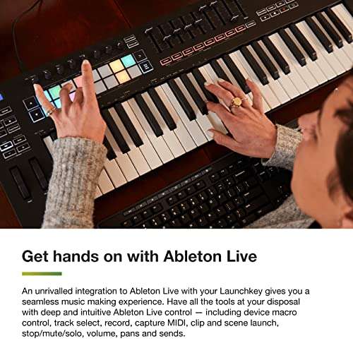 Controlador de teclado MIDI Launchkey 49 MK3 de Novation (envío gratis con Amazon Prime)