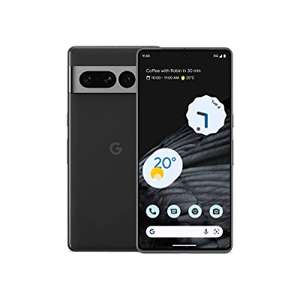 Google Pixel 7 Pro - Teléfono móvil 5G Android libre con teleobjetivo, objetivo gran angular y batería de 24 horas - 128 GB, Obsidiana