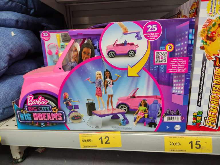 Barbie Dreamhouse Coche Musical de Mattel - Carrefour (Ciudad de la Imagen, Madrid)