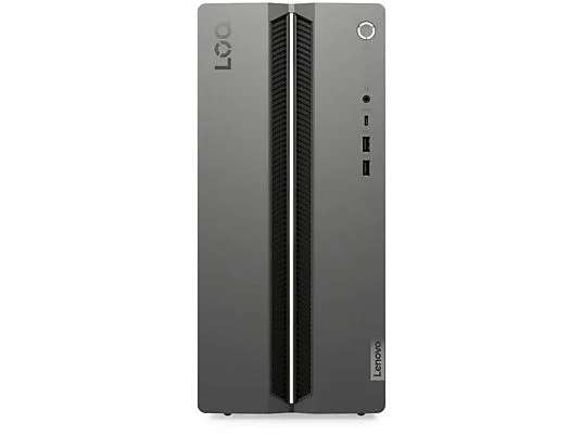 PC gaming - Lenovo LOQ Tower 17IRR9, Intel Core i5-14400F, 16GB RAM, 1TB SSD, GeForce RTX 4060, Sin sistema operativo, Gris