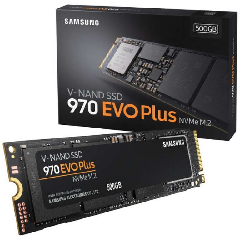 Samsung 970 Evo Plus 500GB NVMe PCIe - Disco Duro M.2