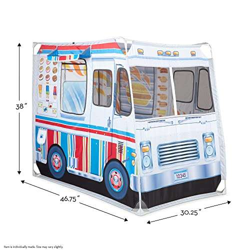 Melissa & Doug Carpa de juego. Tienda de campaña Food Truck (119.4 x 99.1 x 78.7 cm)
