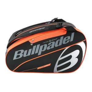 Paletero 20L Bullpadel Tour negro/naranja, también disponible la mochilla Bullpadel Vertex