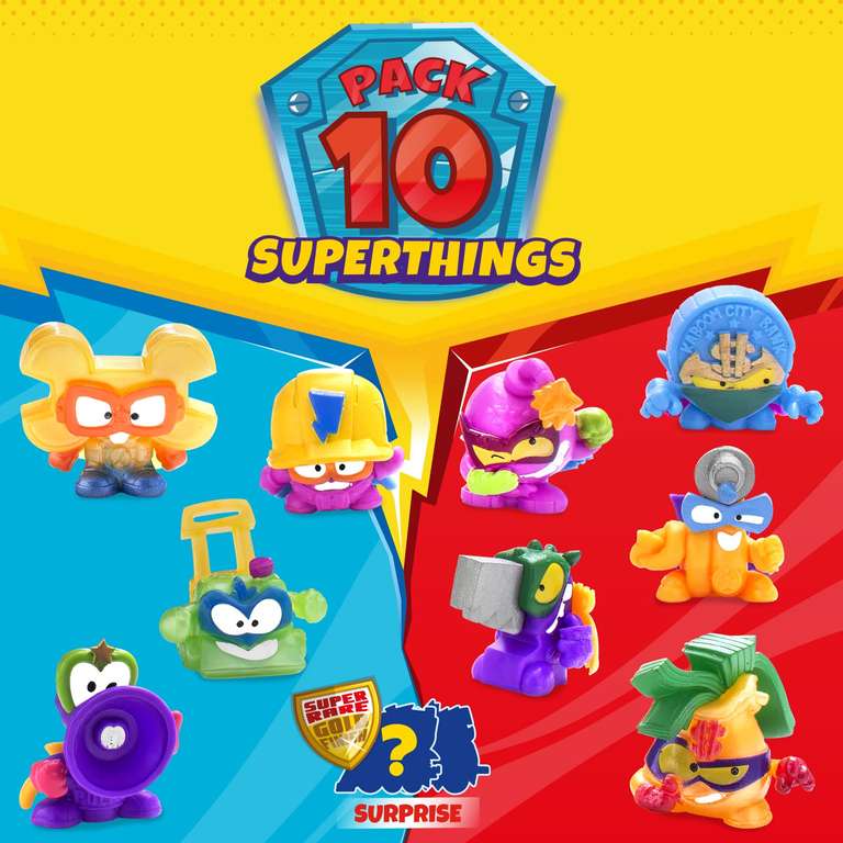 SUPERTHINGS - Serie Rescue Force, Pack de 10 Figuras