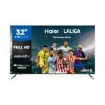 Haier Direct LED Full HD H32K702FG - 32", Smart-TV, HDR, Dolby Audio, Android 11, Bluetooth 5.1, DBX TV, HDMI 2.1 x 3, sin Marcos