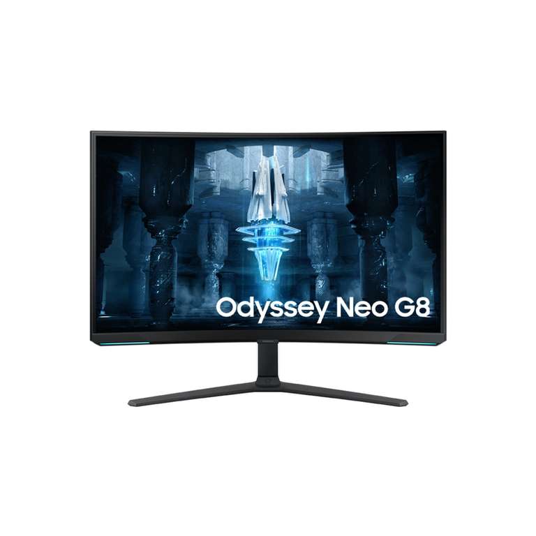 Monitor Gaming 32” Odyssey NEO G8 con 240Hz y Quantum + SSD Samsung portátil T7 2TB valorado en 288€