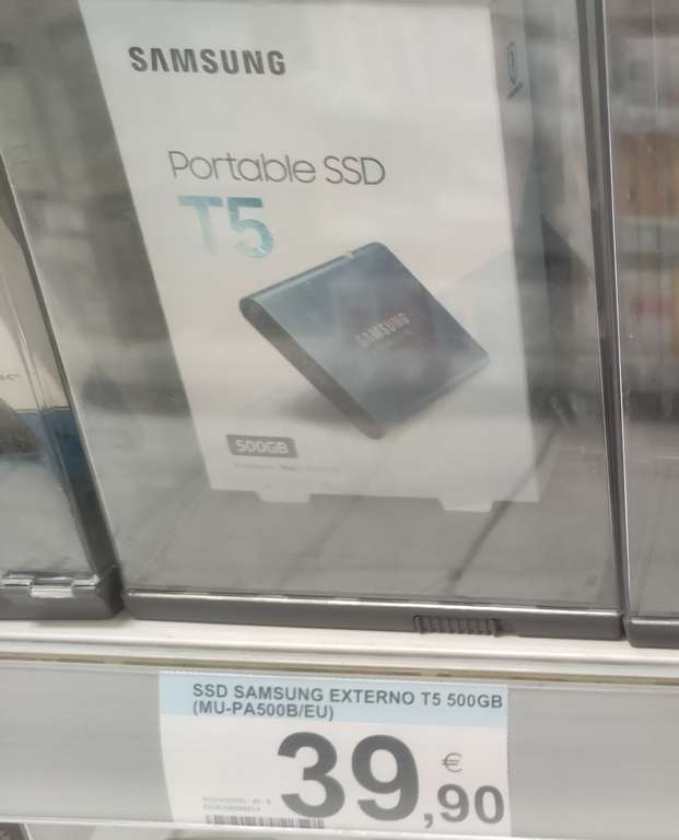 Disco duro Samsung T5 500gb SSD