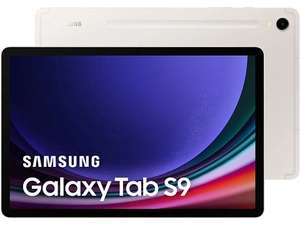 Samsung Galaxy Tab S9 Wifi, 256GB, 12GB RAM, Crema, 11", Snapdragon 8 Gen 2, S Pen, Android 13