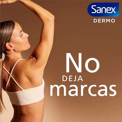 Sanex Dermo Invisible Desodorante Roll-On, Pack 6 Uds x 50 ml