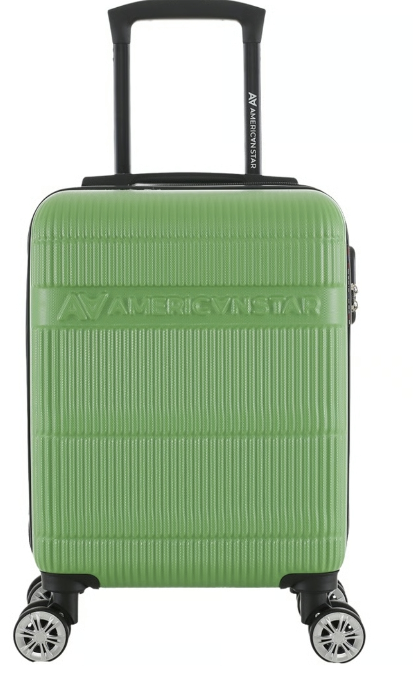 AMERICAN STAR Maleta de cabina low cost Atlanta (XS) - 47 cm - Verde