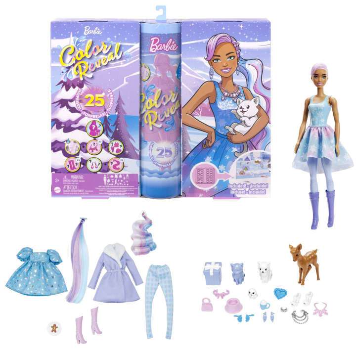 Barbie color reveal calendario de adviento solo 14.3€