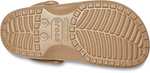 Crocs Zuecos Clásicos, Color: Marrón Khaki, tallas 41 a 49