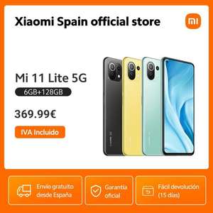 Xiaomi Mi 11 Lite 5G 6GB 128GB - ENVÍO DESDE ESPAÑA - DÍA 17 10 AM