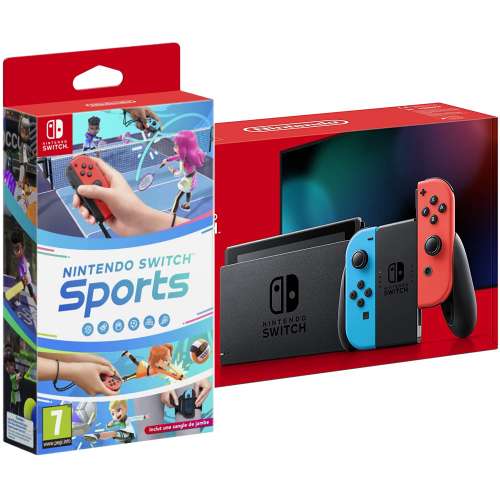 Consola Nintendo Switch + Juego Nintendo Switch Sports por 299€