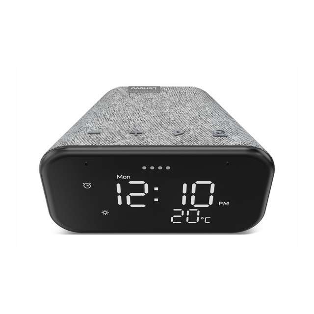 Reloj inteligente Lenovo Smart Clock Essential Gris con Asistente de Google